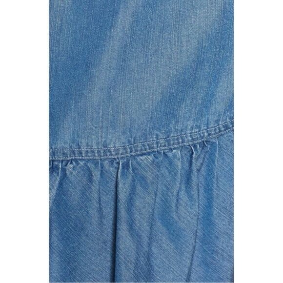 Rails Mel Drop Waist Chambray Mini Dress Capsule Country Holiday Festival M - Picture 5 of 11